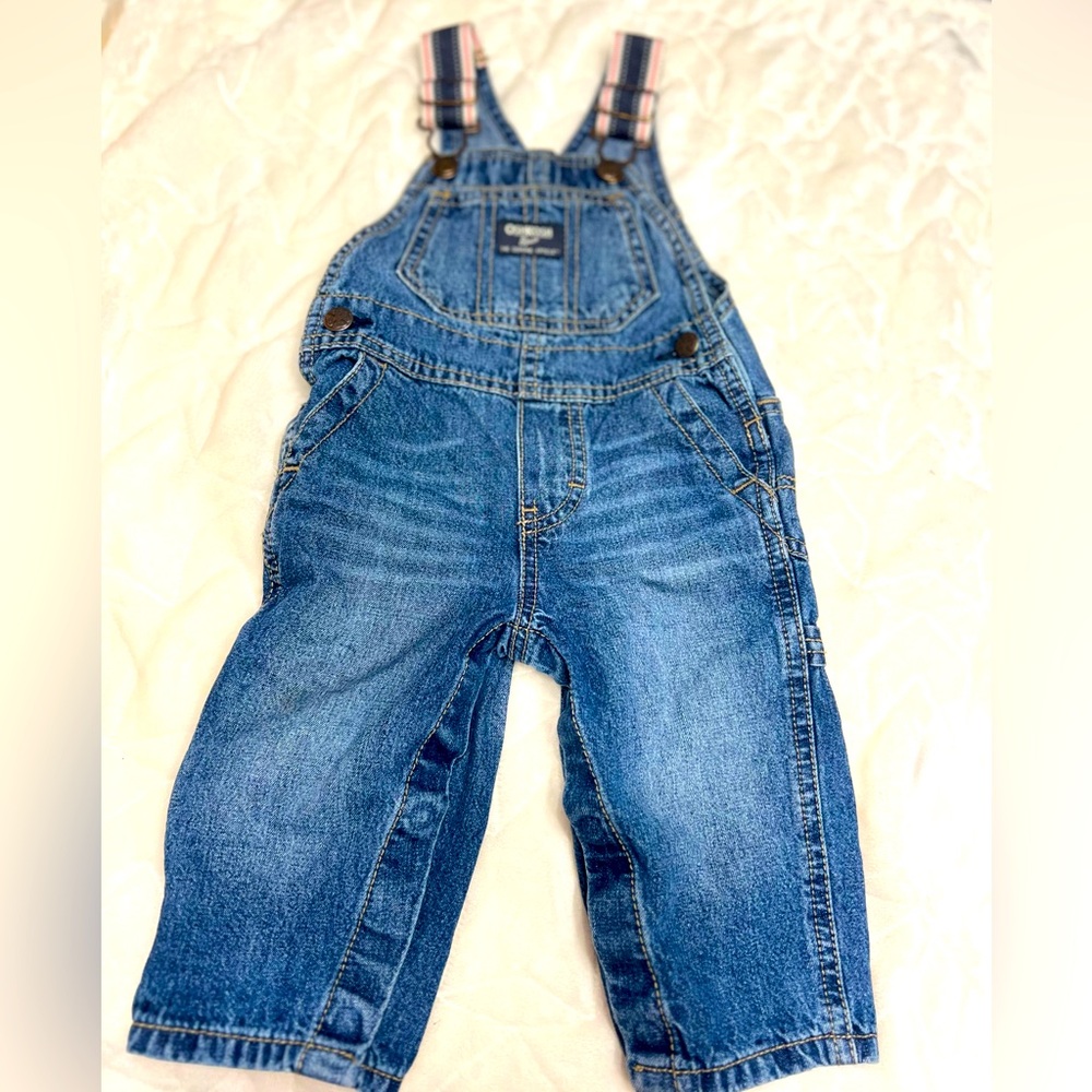 Oshkosh 9M Denim Bib Overalls